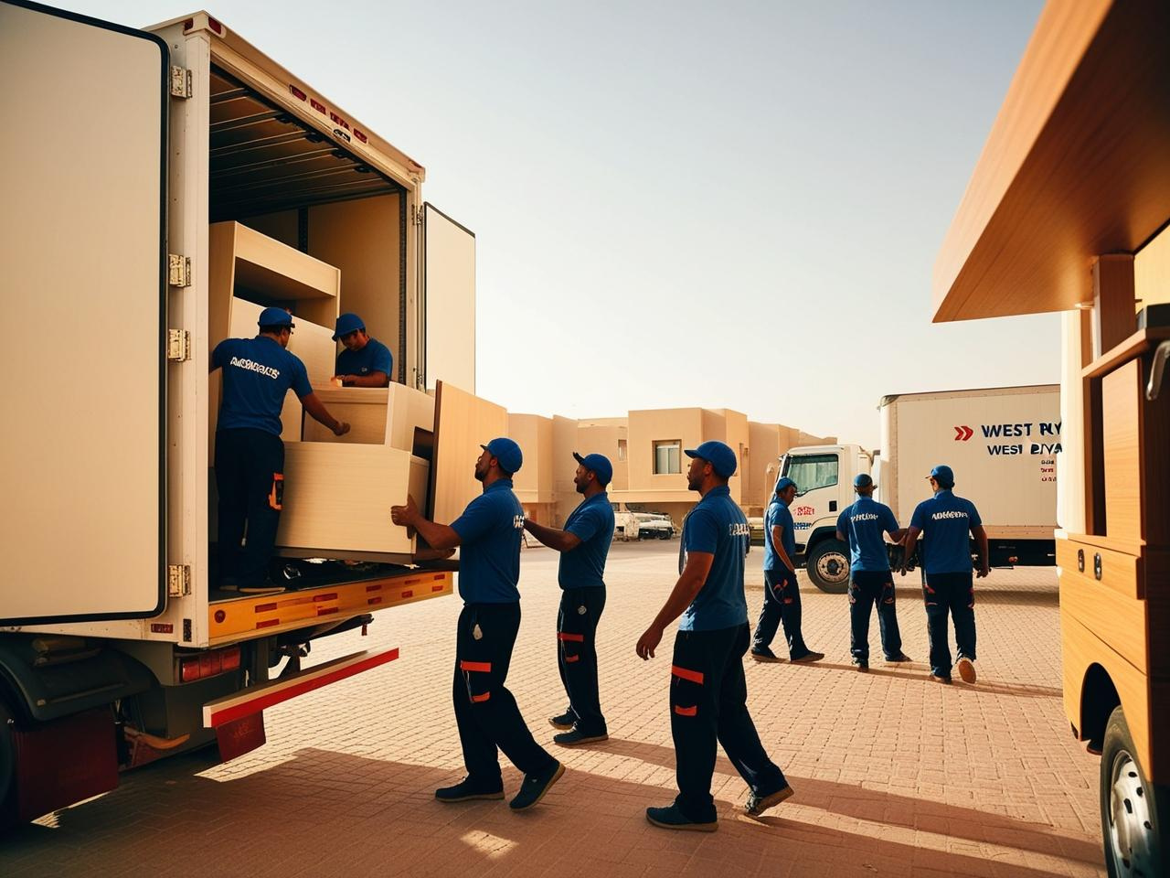 نقل اثاث غرب الرياض باستخدام سيارات نقل عفش آمنة