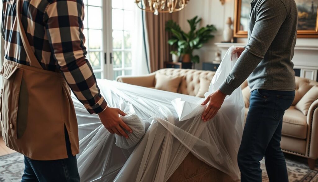 تغليف وحماية الأثاث الثمين أثناء نقل عفش بحي الصحافة تغليف وحماية الأثاث الثمين أثناء نقل عفش بحي الصحافة