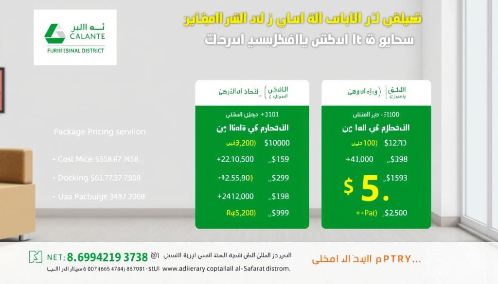 عروض أسعار نقل العفش في حي السفارات بالرياض