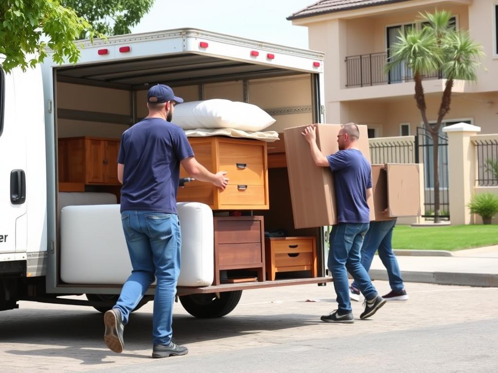 عملية نقل عفش احترافية في حي ظهرة لبن بأسعار تنافسية