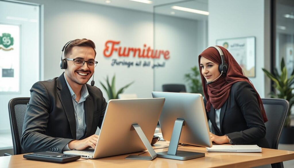 فريق خدمة العملاء لنقل العفش في حي المؤنسية