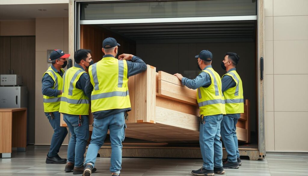 فريق عمال متخصصين في نقل العفش بحي القيروان يقومون بعملية نقل احترافية فريق عمال متخصصين في نقل العفش بحي القيروان يقومون بعملية نقل احترافية