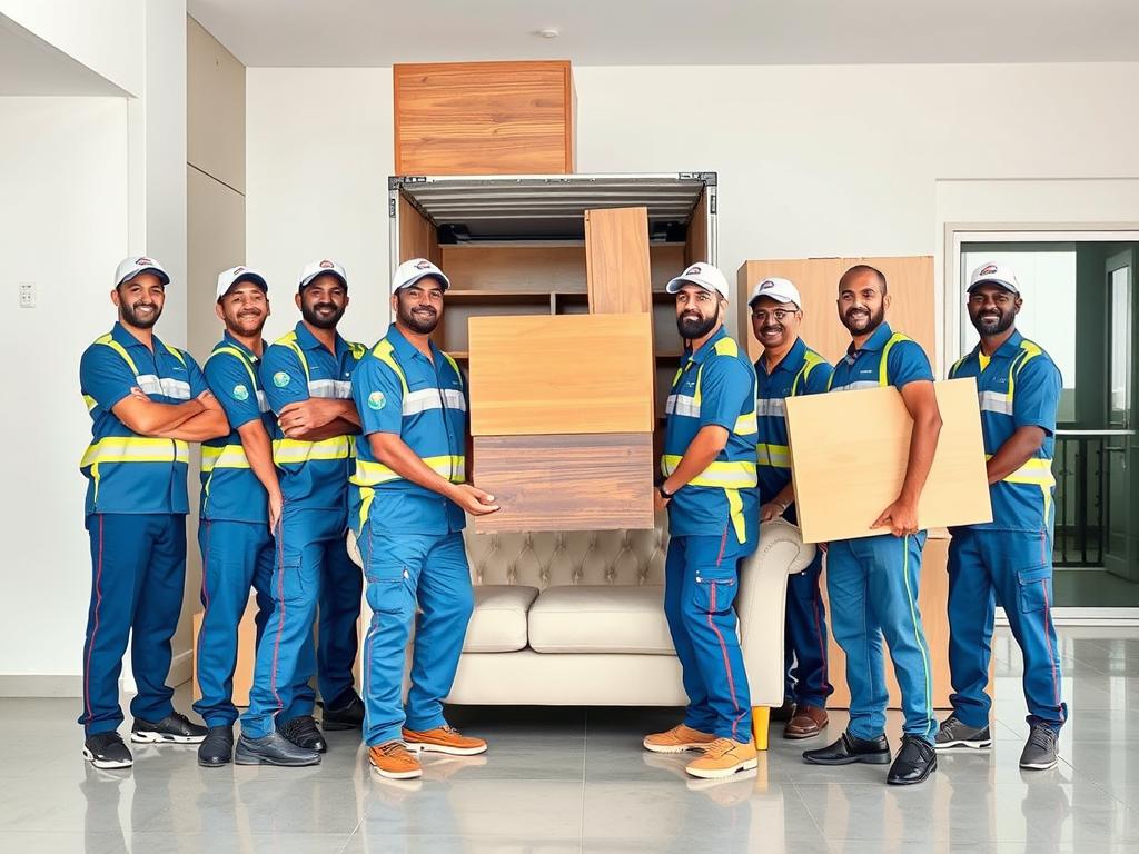 فريق عمل محترف لنقل العفش في حي المؤنسية