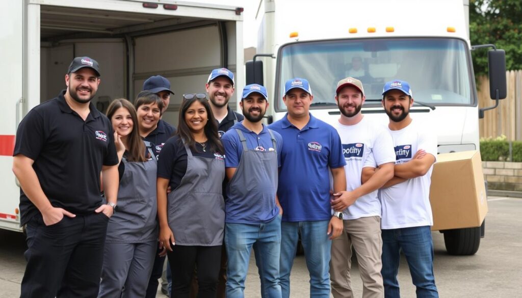 فريق عمل محترف لنقل العفش في حي حطين