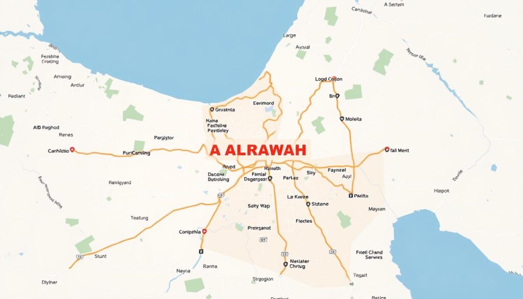 مناطق خدمة نقل العفش في حي الربوة