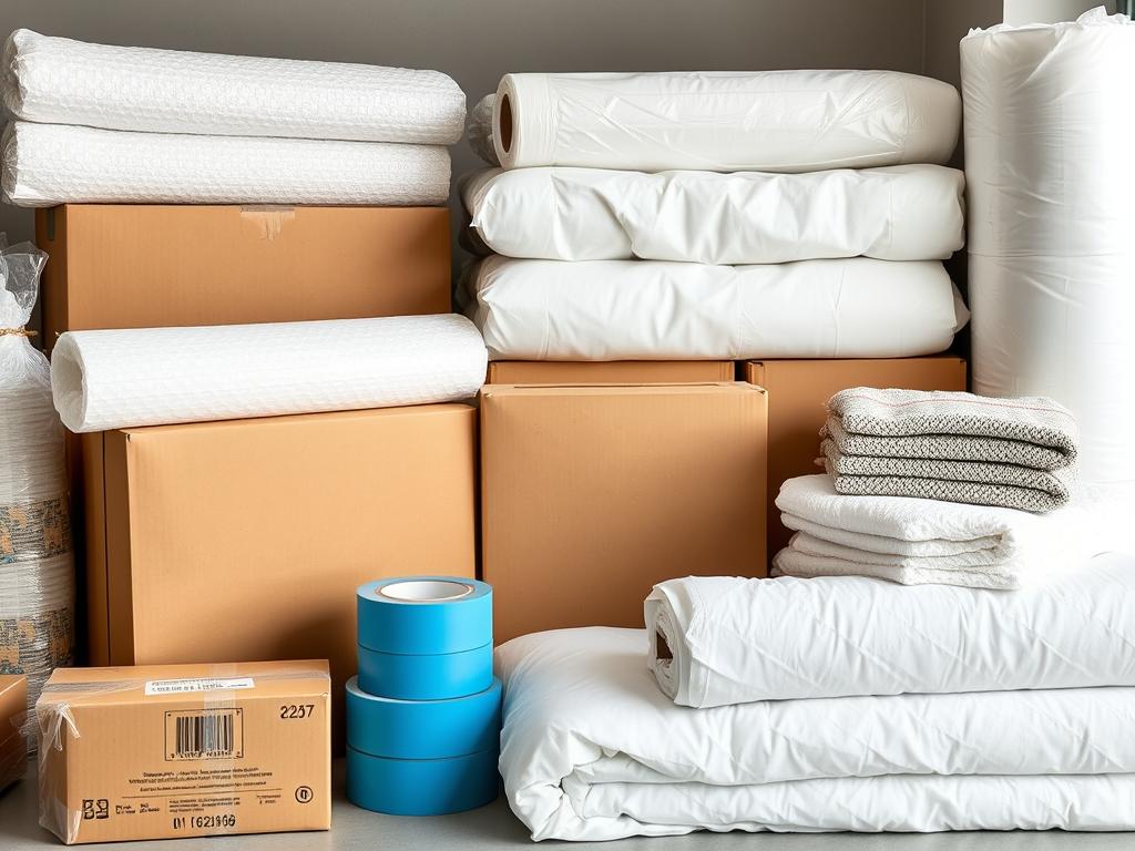 مواد تغليف متنوعة لحماية الأثاث في حي المؤنسية