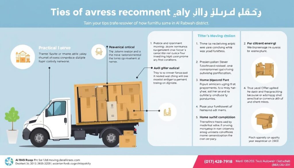 نصائح لنقل العفش بحي الربوة