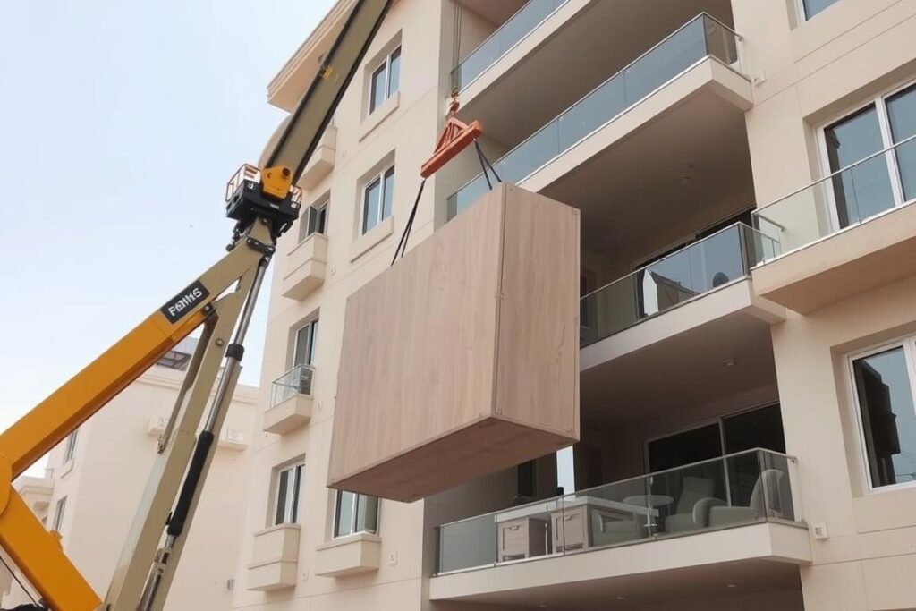 ونش رفع عفش في حي المؤنسية بالرياض