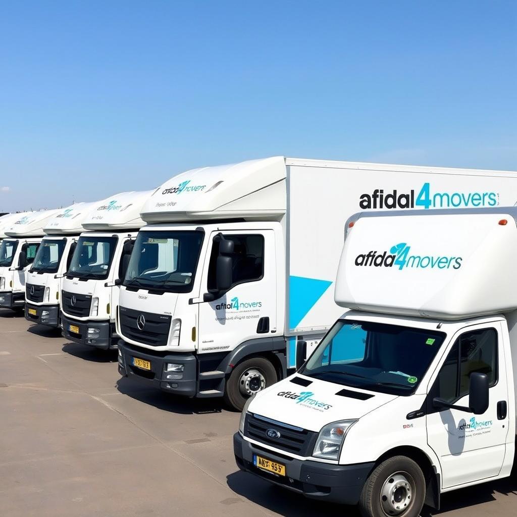 أسطول سيارات حديث لنقل العفش من الباحة إلى الدمام