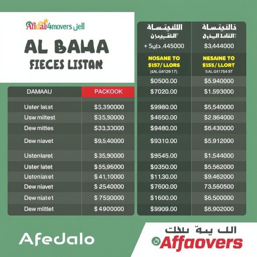 أسعار تنافسية لنقل العفش من الباحة إلى الدمام
