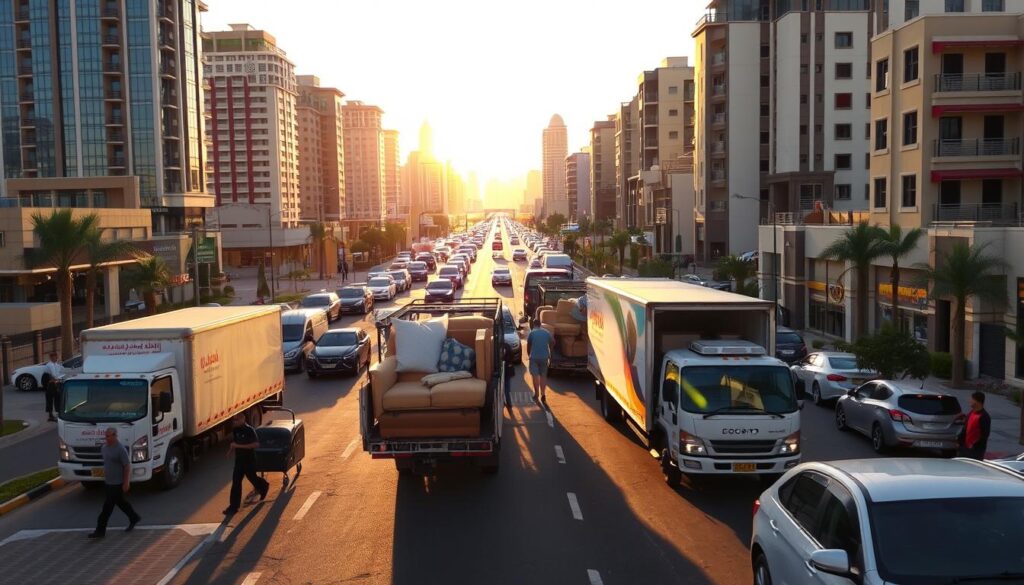 خدمات نقل العفش في أحياء جنوب الرياض