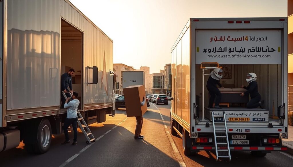 خدمة نقل الأثاث في حي النظيم بالرياض