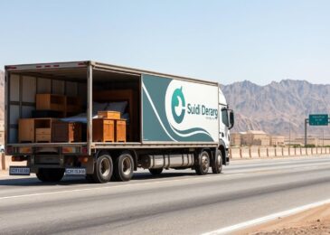 شاحنة نقل عفش متخصصة تنقل الأثاث من الباحة إلى الخرج
