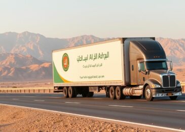 شاحنة نقل عفش من الباحة إلى الأحساء مجهزة بأحدث التقنيات