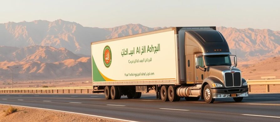 شاحنة نقل عفش من الباحة إلى الأحساء مجهزة بأحدث التقنيات