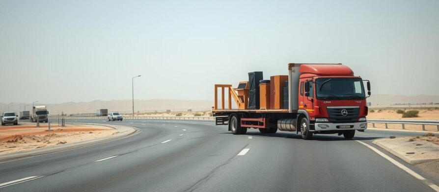 شاحنة نقل عفش من الباحة إلى الجبيل الصناعية