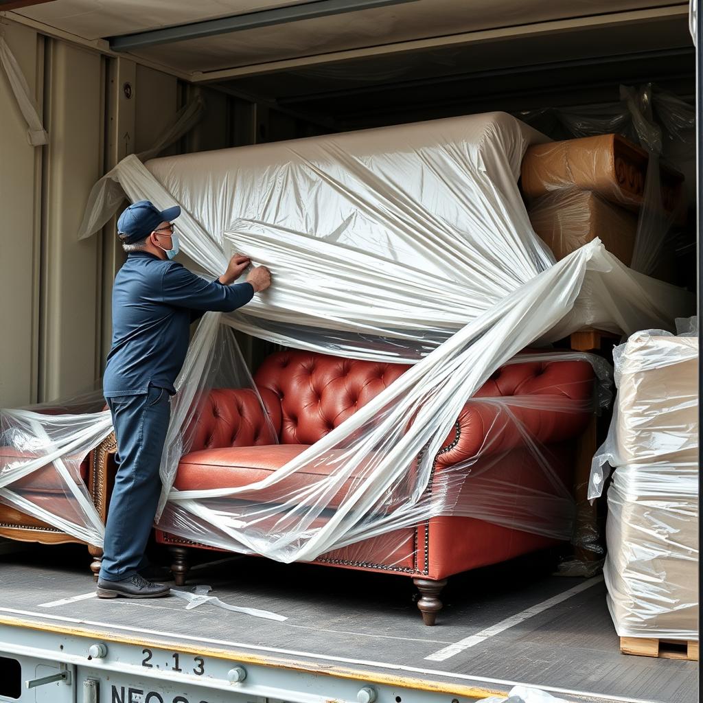 ضمان سلامة الأثاث أثناء النقل من الخبر إلى خميس مشيط