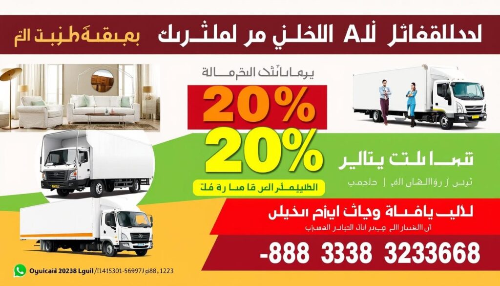 عرض خاص على خدمات نقل العفش من الباحة إلى الخرج