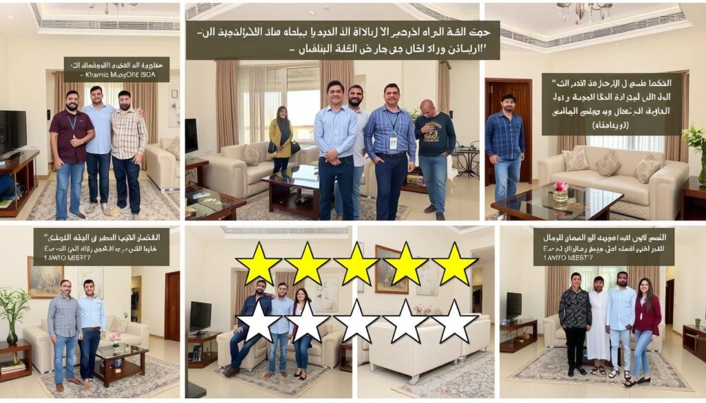 عملاء راضون عن خدمة نقل العفش من الخبر إلى خميس مشيط