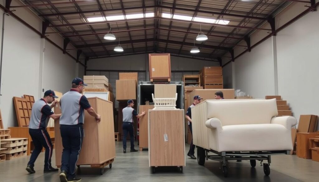 فريق العمل المتخصص في نقل العفش