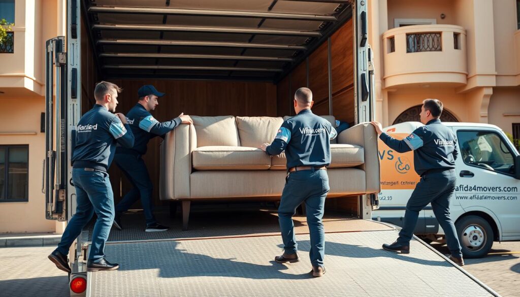 فريق العمل المحترف لنقل عفش حي البديعة