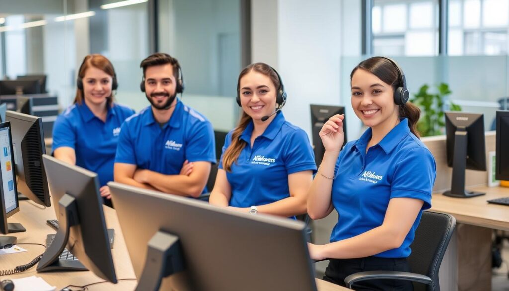 فريق خدمة العملاء في شركة أفضال للمنقولات جاهز للرد على استفساراتكم