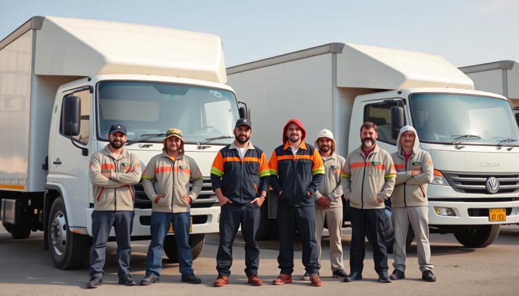 فريق عمل محترف جاهز لخدمتك في نقل العفش من الباحة إلى الخرج