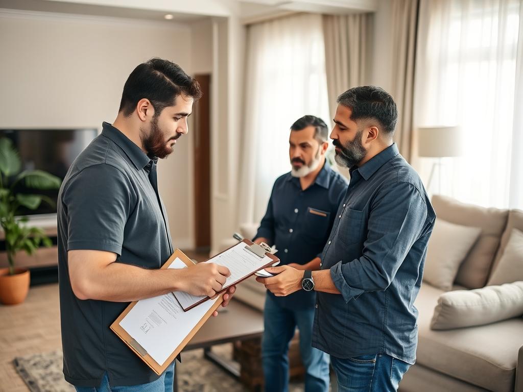 معاينة وتقييم الأثاث قبل نقل العفش من الباحة إلى الدمام معاينة وتقييم الأثاث قبل نقل العفش من الباحة إلى الدمام