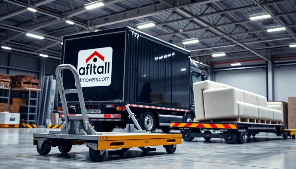 معدات نقل العفش الحديثة معدات نقل العفش الحديثة