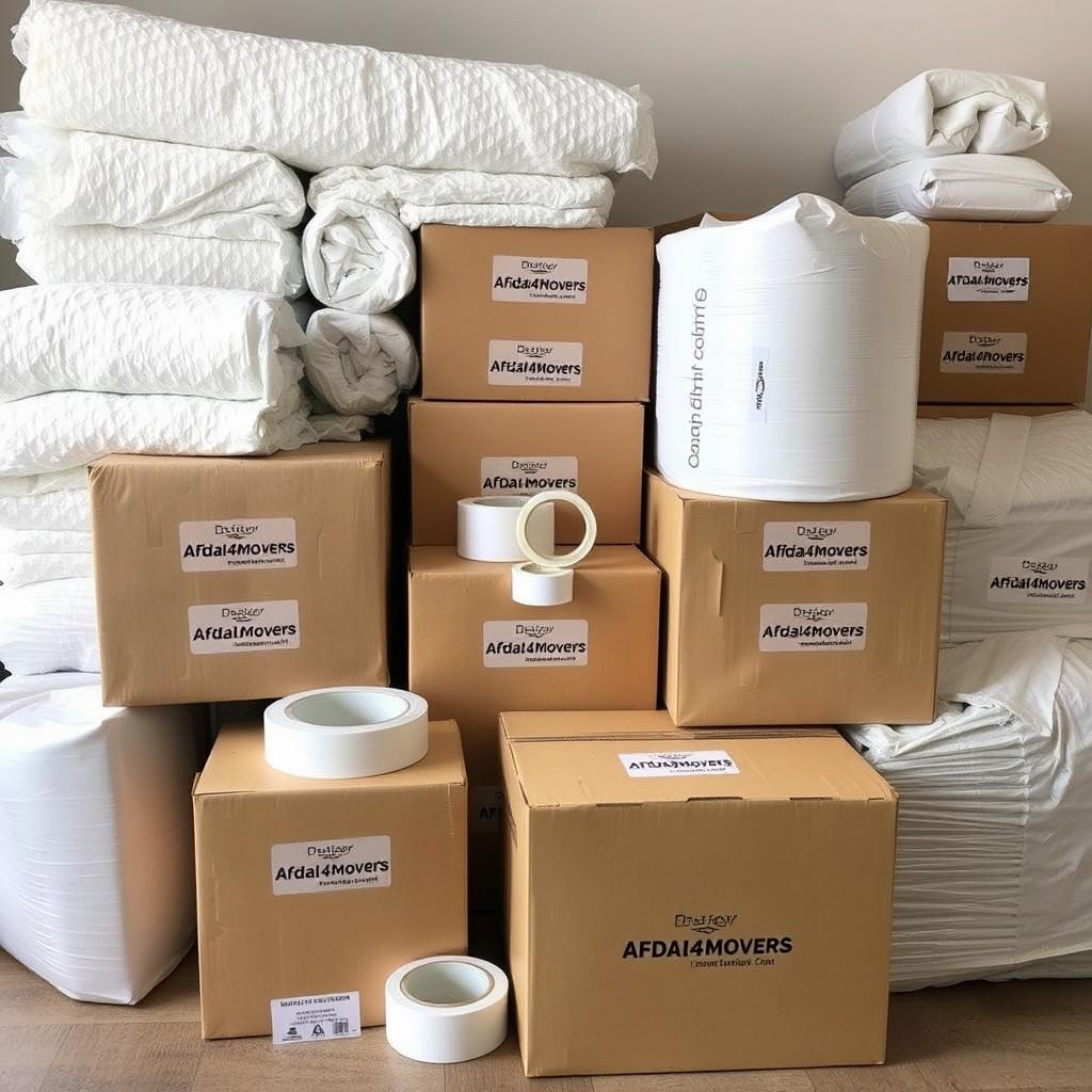 مواد تغليف عالية الجودة لنقل العفش من الباحة إلى الدمام