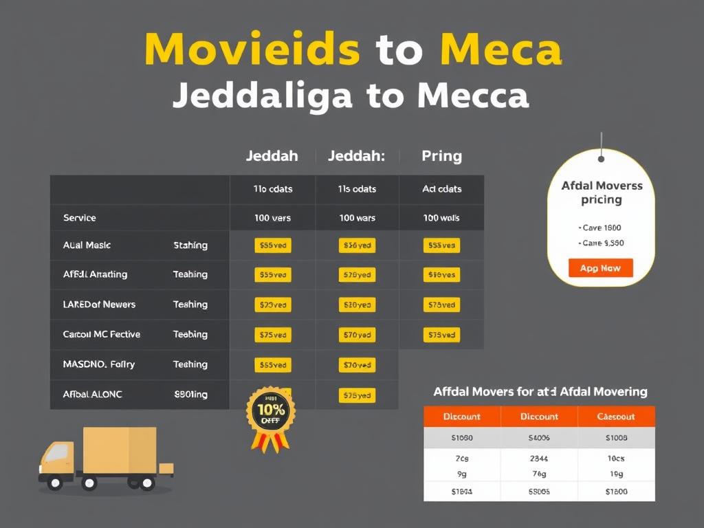 أسعار تنافسية لنقل العفش من جدة إلى مكة مع شركة أفضال أسعار تنافسية لنقل العفش من جدة إلى مكة مع شركة أفضال