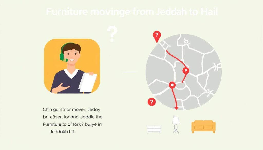 إجابات على الأسئلة الشائعة حول نقل العفش من جدة إلى حائل