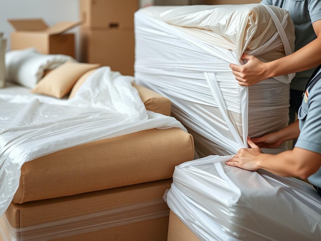 تقنيات تغليف وتأمين الأثاث أثناء نقله من جدة إلى حائل