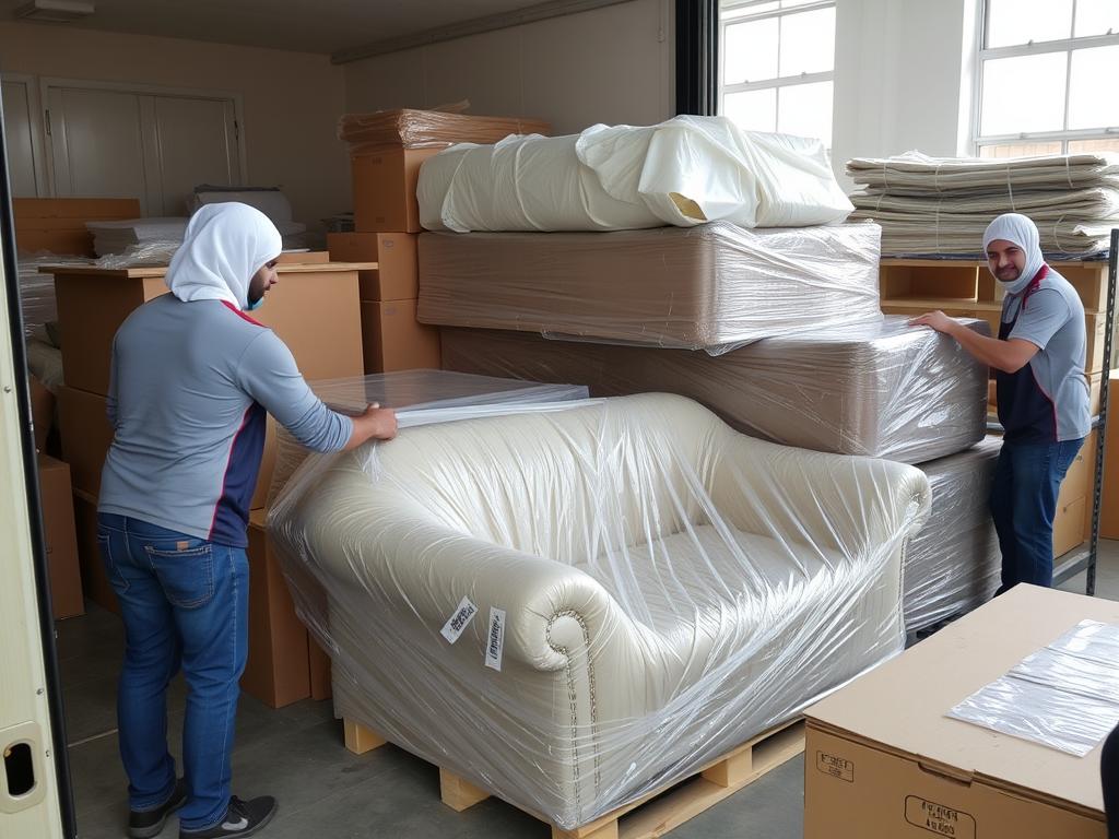 خدمات تغليف احترافية لنقل العفش من جدة إلى الليث