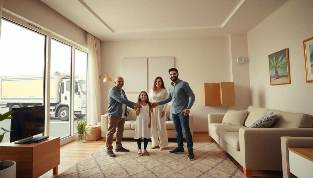 خدمة نقل أثاث احترافية من جدة إلى القريات