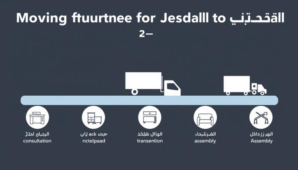 خطوات نقل العفش من جدة إلى الرياض مع شركة الافضل