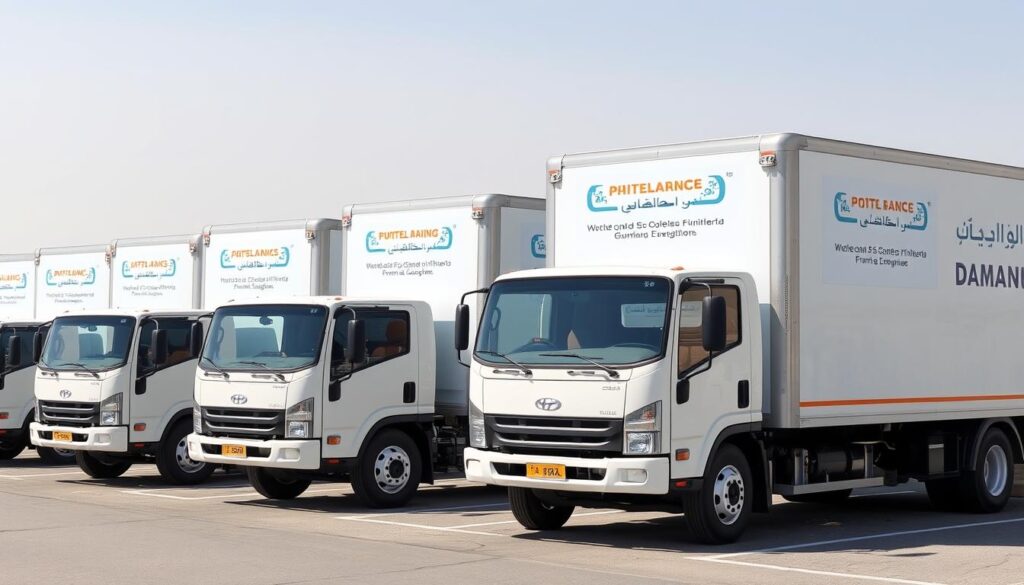 سيارات شركة الأفضل المجهزة لشحن أثاث من جدة إلى الدمام