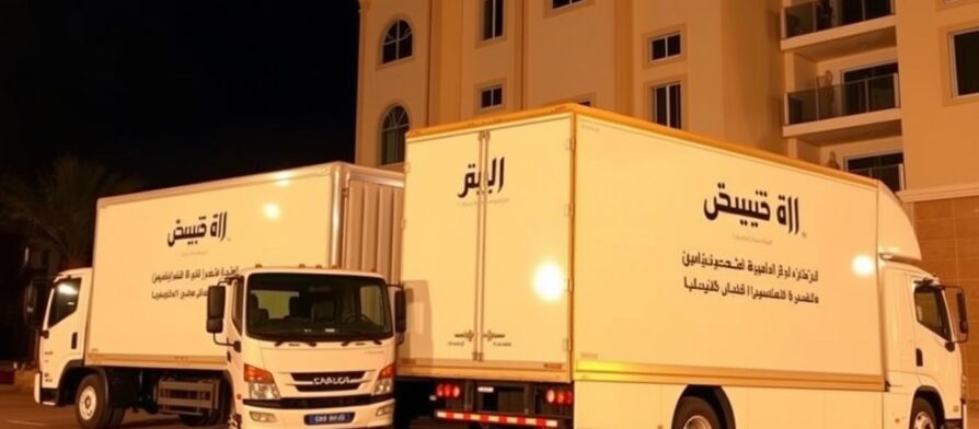 سيارات شركة الافضل المغلقة لنقل العفش من جدة إلى حائل