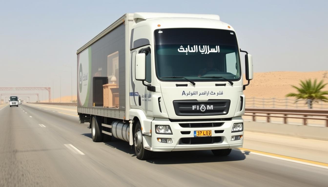 شاحنة نقل عفش من جدة إلى الباحة مجهزة بأحدث التقنيات