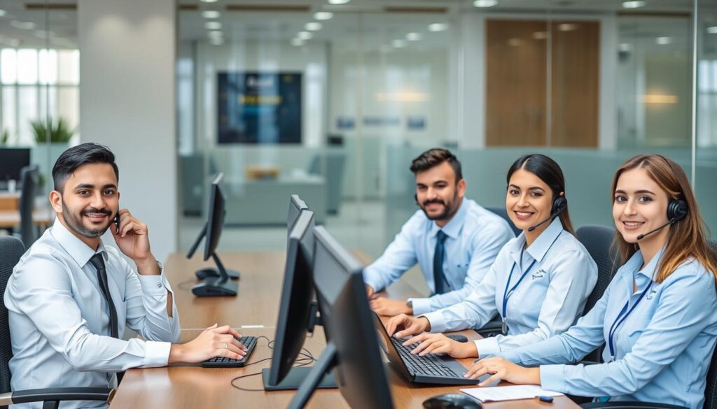 فريق خدمة العملاء في شركة الافضل لنقل أثاث من جدة إلى القصيم