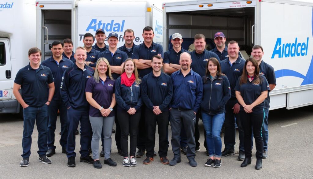 فريق عمل شركة أفضال المتخصص في نقل العفش من جدة إلى مكة فريق عمل شركة أفضال المتخصص في نقل العفش من جدة إلى مكة