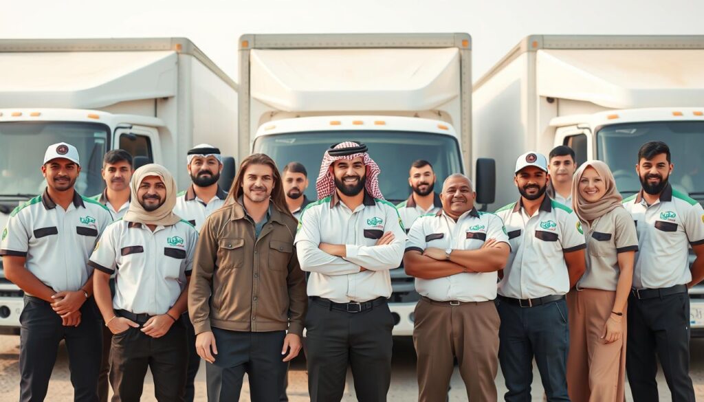 فريق عمل شركة أفضل المتخصص في نقل الأثاث فريق عمل شركة أفضل المتخصص في نقل الأثاث