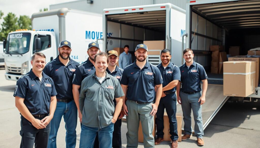 فريق عمل شركة نقل أثاث من جدة إلى القريات