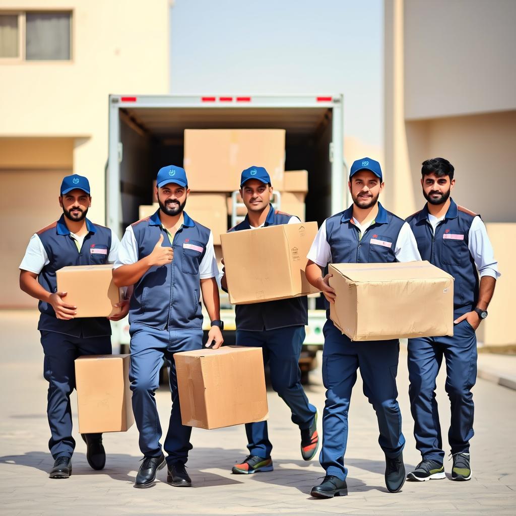 فريق محترف من العمال المدربين على نقل العفش من جدة إلى خميس مشيط