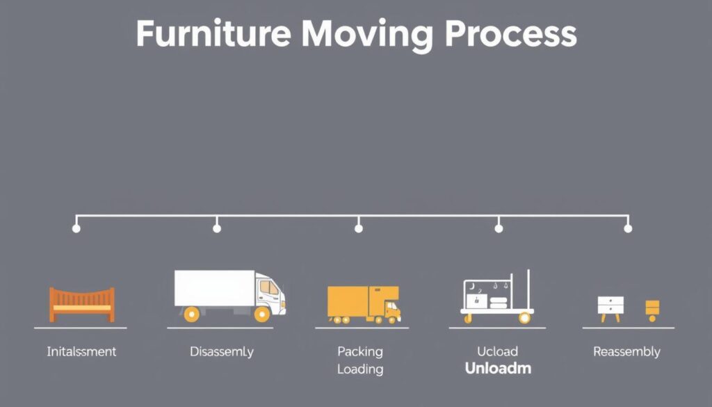 مراحل نقل العفش من جدة إلى الباحة بشكل منظم ومحترف