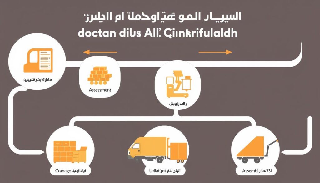 مراحل نقل العفش من جدة إلى القنفذة