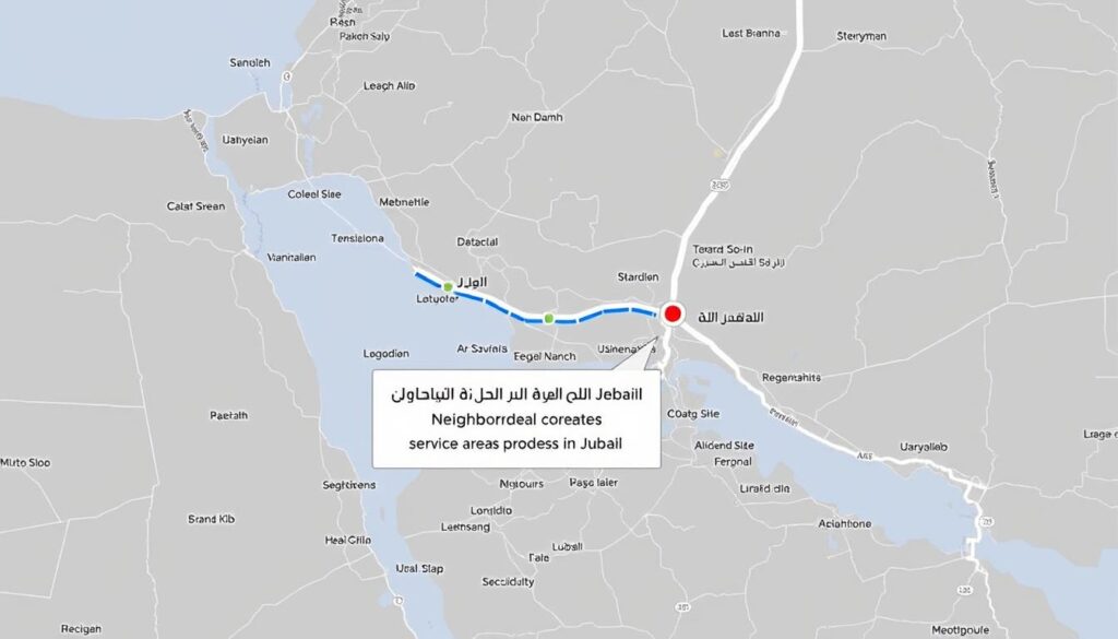 مناطق تغطية خدمات نقل الأثاث من جدة إلى الجبيل مناطق تغطية خدمات نقل الأثاث من جدة إلى الجبيل