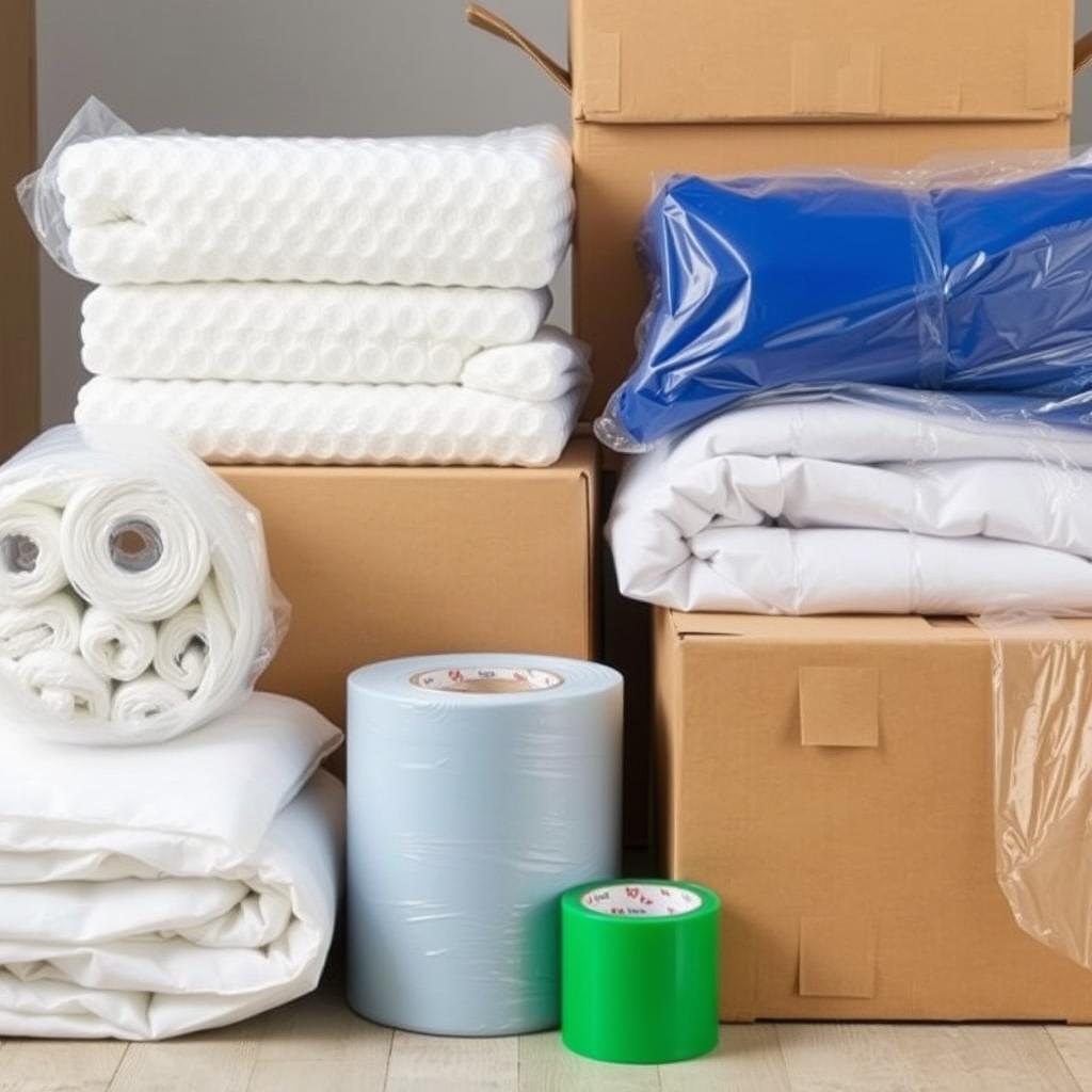 مواد تغليف عالية الجودة لحماية الأثاث أثناء شحنه من جدة إلى الباحة