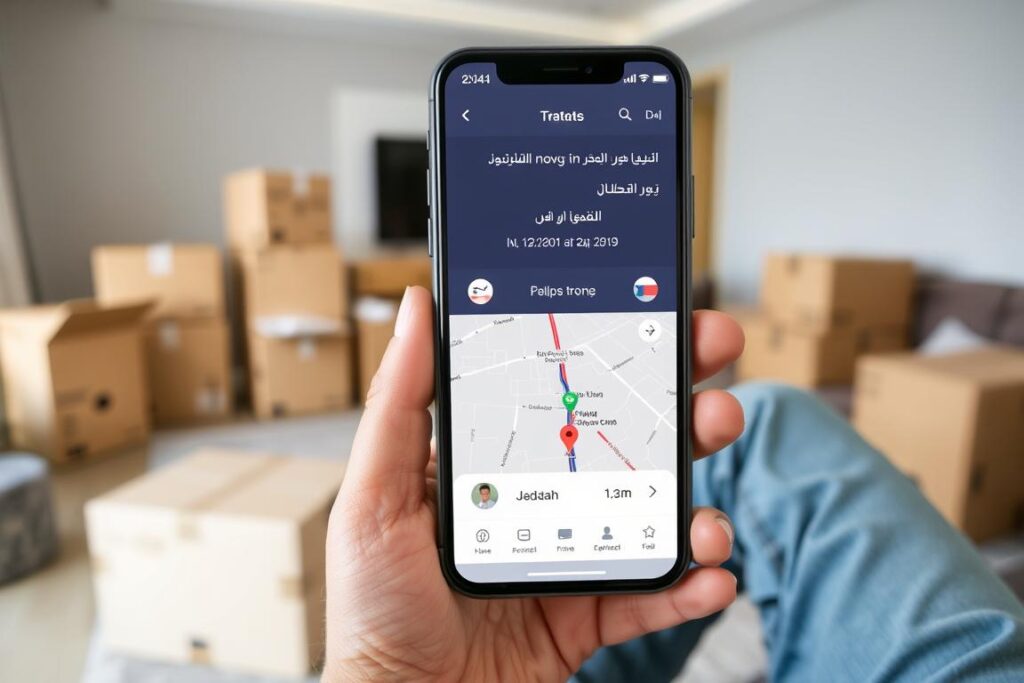 نظام المتابعة اللحظية لنقل العفش من جدة إلى جازان نظام المتابعة اللحظية لنقل العفش من جدة إلى جازان
