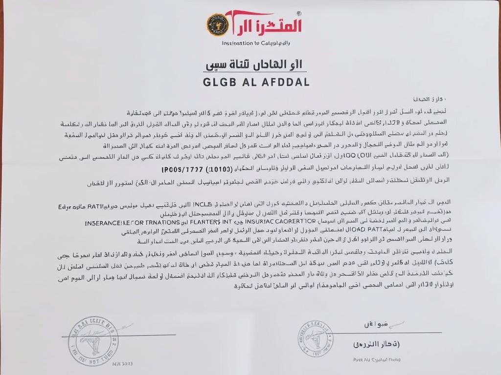 وثيقة ضمان نقل العفش من جدة إلى جازان من شركة الأفضل وثيقة ضمان نقل العفش من جدة إلى جازان من شركة الأفضل